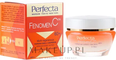 Perfecta Fenomen C крем для лица дневной и ночной для зрелой кожи 60+ антивозрастной с витамином C 50 мл