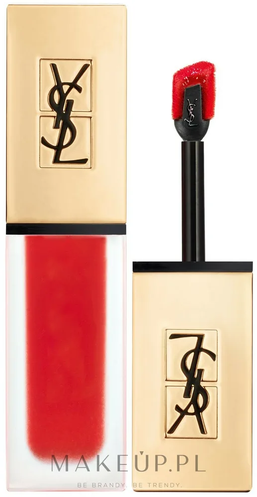 Yves Saint Laurent Matowa pomadka w płynie do ust - Жидкая помада для губ YSL Tatouage Couture Matte Stain, оттенок 24 - Minimal Black