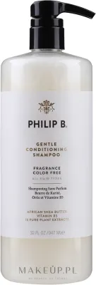 Деликатный шампунь с маслом ши, крапивой и окопником Philip B African Shea Butter, 947 мл