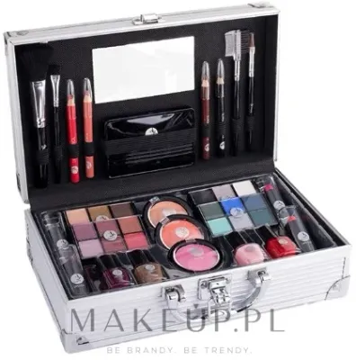 Чемоданчик для косметики Cosmetic 2K Fabulous Beauty Train Case Complete Makeup Palette, палетка для макияжа