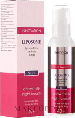 Крем для кожи вокруг глаз BingoSpa Liposome ночной против морщин 40+ 135 г