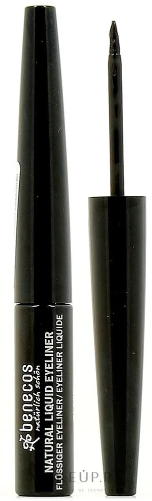 Подводка для глаз жидкая Benecos Natural Liquid Eyeliner, 3 мл, оттенок Black