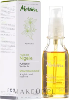 Масло для лица и тела Melvita Nigella Oil очищающее с чёрным тмином для жирной кожи 50 мл