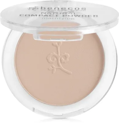 Пудра для лица Benecos Natural Compact Powder компактная, 9 г