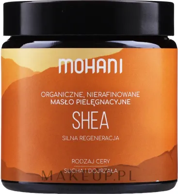 Масло ши Mohani Wild Africa африканское 100%, нерафинированное, для тела, лица и волос, 100 г