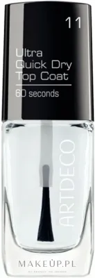 Топовое покрытие для ногтей Artdeco Ultra Quick Dry Top Coat, ультрабыстросохнущее, блестящее, 10 мл