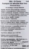 Очищающий шампунь для волос Dr Sante Aloe Vera, восстанавливающий, с алоэ и кератином, 250 мл / 400 мл / 1000 мл — фото 4