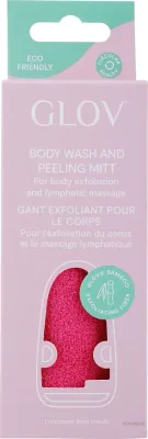Рукавичка для массажа тела Glov Skin Smoothing Body Massage антицеллюлитная, фиолетовая, 1 шт