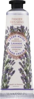 Крем для рук Panier Des Sens Hand Cream Lavanda, с ароматом лаванды, с маслом ши