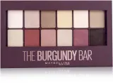 Палетка теней для век Maybelline New York The Burgundy Bar Palette — фото 1