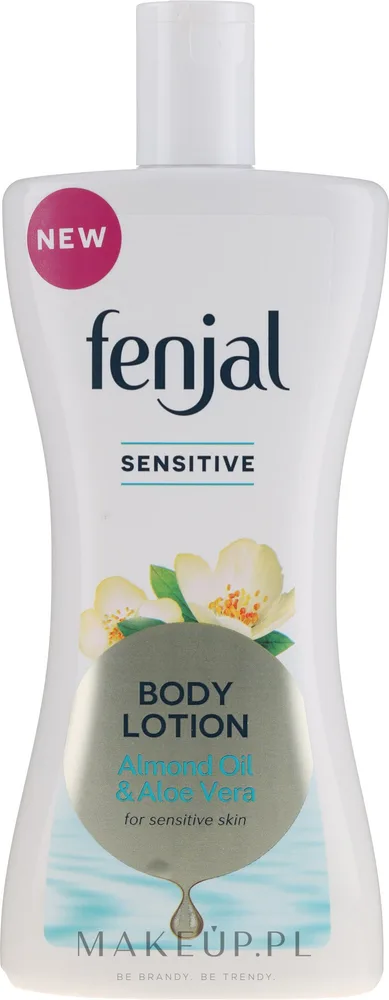 Fenjal Body Care Sensitive Body Lotion лосьон для тела для чувствительной кожи 200 мл, увлажняющий бальзам с миндальным маслом и пантенолом