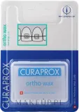 Воск ортодонтический Curaprox Ortho Wax Wosk защитный, на основе парафина и вазелина, 7 шт — фото 1