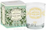 Свеча ароматическая Panier Des Sens Precious Jasmine с ароматом жасмина, в стеклянном подсвечнике, 180 г — фото 1