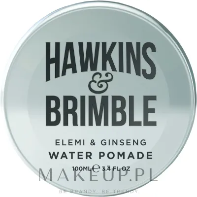 Hawkins & Brimble Hawkins & Brimble Elemi & Ginseng Water Pomade - Помада для волос мужская Hawkins и Brimble Elemi и Ginseng Water Pomade на водной основе, 100 мл