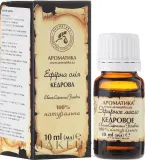 Эфирное масло кедра Aromatika 100% натуральное древесное для ароматерапии, ванны и массажа 10 мл — фото 1