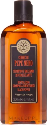 Шампунь-кондиционер Erbario Toscano Black Pepper Shampoo &amp; Conditioner 2 в 1, для мужчин, с чёрным перцем, 250 мл