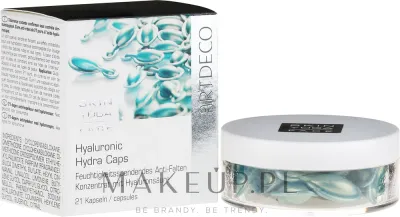 Artdeco Skin Yoga Face капсулы для лица с гиалуроновой кислотой, курс ухода, увлажнение, 21 шт