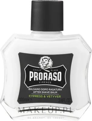 Бальзам после бритья Proraso Cypress &amp; Vetiver After Shave Balm увлажняющий, с древесным ароматом, 100 мл