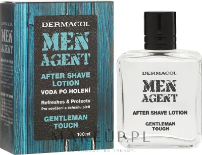 Бальзам после бритья Dermacol Men Agent After Shave Lotion Gentleman Touch успокаивающий, с дезинфицирующим действием, 100 мл