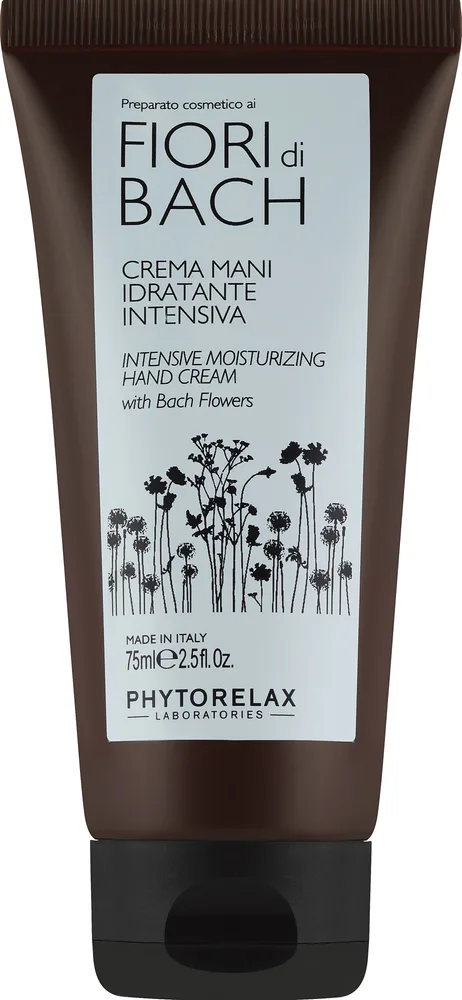 Крем для рук Phytorelax Laboratories Bach Flowers с миндальным маслом и витамином E увлажняющий 75 мл