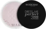 Рассыпчатая пудра Deborah Dress Me Perfect Loose Powder, 25 г, оттенок 00 - Universal — фото 1