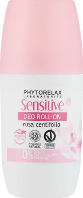 Phytorelax Laboratories Phytorelax Laboratories Sensitive Deo Roll-On Rosa Centifolia - Дезодорант шариковый без спирта Phytorelax Sensitive Rose