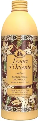 Крем для душа и ванны Tesori d`Oriente Vanilla Ginger From Madagascar парфюмированный, с ванилью и имбирём, 500 мл