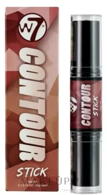 Стик для контурирования лица W7 Contour Stick двусторонний, хайлайтер и бронзер, 2 x 4 г