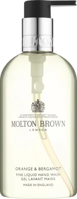 Мыло жидкое для рук Molton Brown Orange and Bergamot Fine Liquid Hand Wash, кремовое, апельсин и бергамот