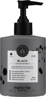 Тонирующая маска для волос Maria Nila Colour Refresh Mask с маслом арганы, освежает цвет, 300 мл