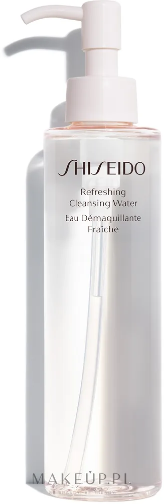 Очищающая вода для лица Shiseido Refreshing Cleansing Water освежающая, лёгкая и обезжиренная формула, 180 мл
