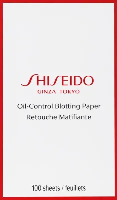 Матирующие салфетки для лица Shiseido Oil-Control Blotting Paper, впитывают излишки себума, 100 шт