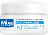 Крем-маска для лица ночной Mixa Sensitive Skin Expert Night Hyalurogel увлажняющий 50 мл — фото 1