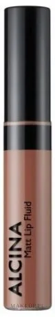 Жидкая помада для губ Alcina Matt Lip Fluid матовая, оттенок Sand