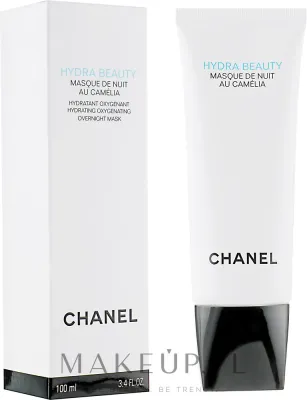 Ночная маска для лица Chanel Hydra Beauty Masque de Nuit au Camélia увлажняющая с камелией 100 мл