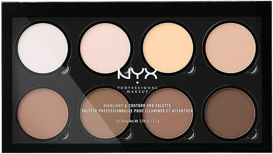 Палетка для контуринга лица NYX Professional Makeup Highlight & Contour Pro Palette