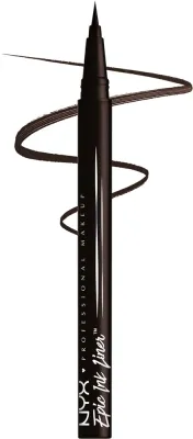 NYX Professional Makeup Eyeliner w pisaku - Подводка для глаз NYX Epic Ink Liner фломастер, оттенок 03 - Dark Chocolate