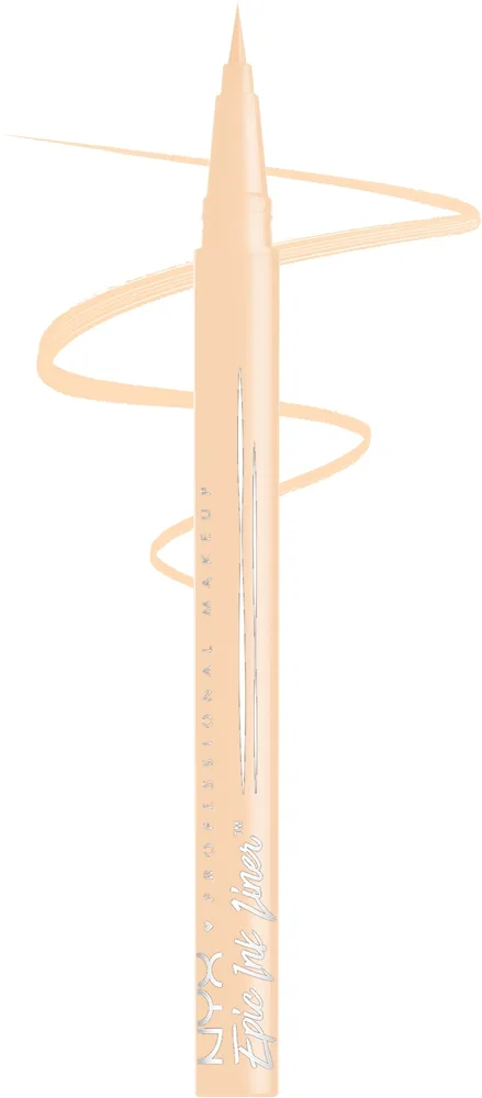 NYX Professional Makeup Eyeliner w pisaku - Подводка для глаз NYX Epic Ink Liner фломастер, оттенок 07 - Marshmallow