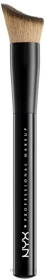 Кисть для тональной основы NYX Professional Makeup Total Control Drop Foundation Brush PROB22, со скошенной головкой