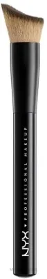 Кисть для тональной основы NYX Professional Makeup Total Control Drop Foundation Brush PROB22, со скошенной головкой