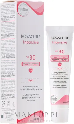 Synchroline Rosacure Intensive эмульсия для лица защитная SPF 30 для чувствительной кожи склонной к покраснениям гиалуроновая кислота 30 мл