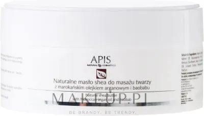 Масло-масло ши для лица APIS Professional Regeneration с аргановым маслом и баобабом 100 г