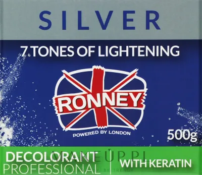 Пудра для осветления волос Ronney Professional Dust Free Bleaching Powder With Keratin, до семи тонов, 500 г