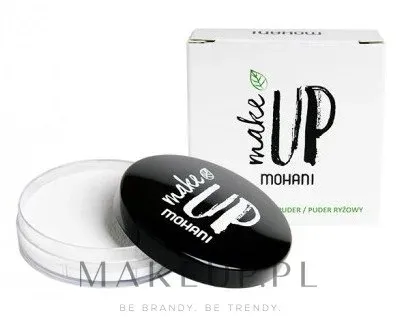 Пудра рисовая для лица Mohani Make Up матирующая, для жирной кожи, 5,5 г