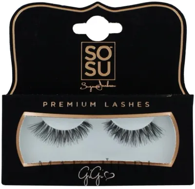 Накладные ресницы SoSu by SJ Luxury Lashes Gigi, многоразовые, 2 шт