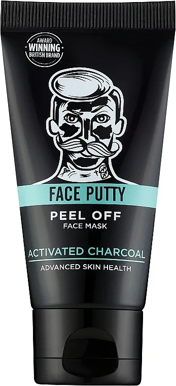 Маска-плёнка для лица BarberPro Face Putty с активированным углём для жирной кожи 40 мл
