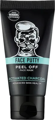 Маска-плёнка для лица BarberPro Face Putty с активированным углём для жирной кожи 40 мл