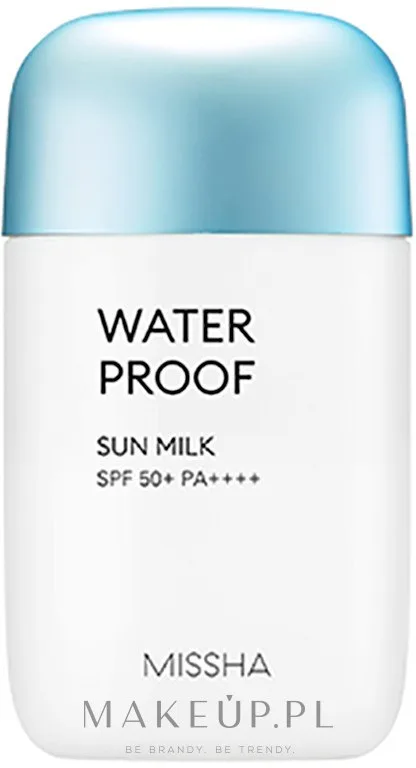 Молочко солнцезащитное Missha All-around Water Proof Sun Milk SPF 50+ PA+++ водостойкое, увлажняющее, 70 мл