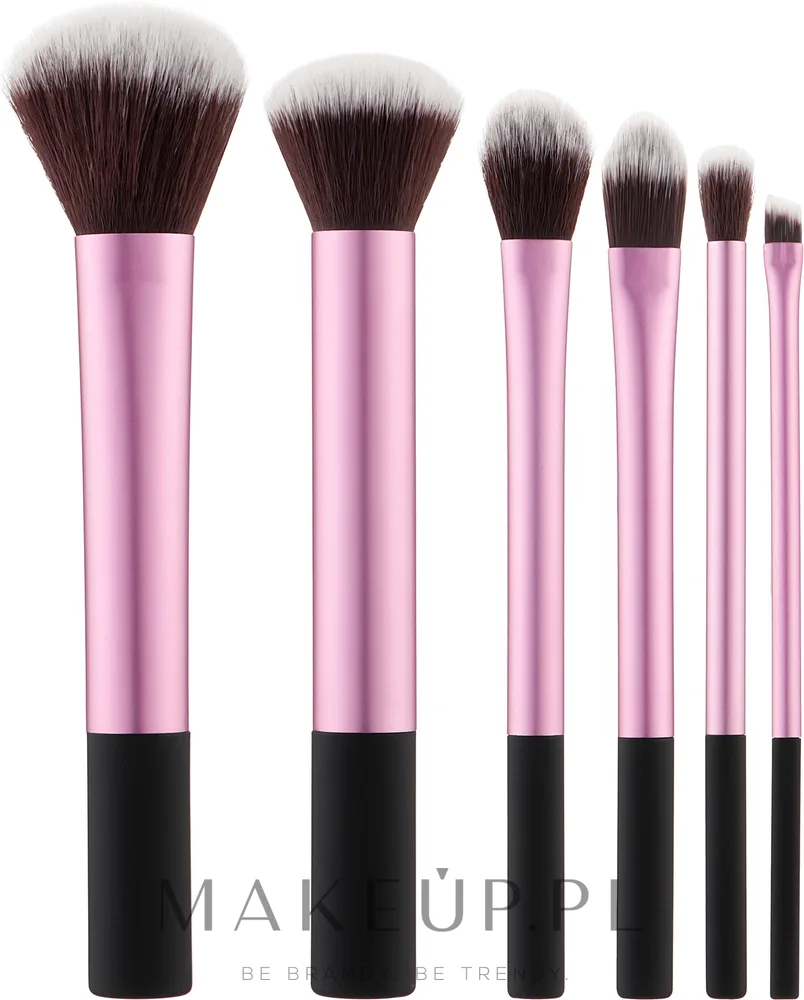 Набор кистей для макияжа Tools For Beauty Set Of 6 Make-Up Brushes, синтетический ворс, 6 шт