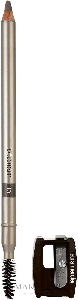 Карандаш для бровей Laura Mercier Eye Brow Pencil со щёточкой и точилкой, восково-пудровый, 1,17 г, оттенок Brunette